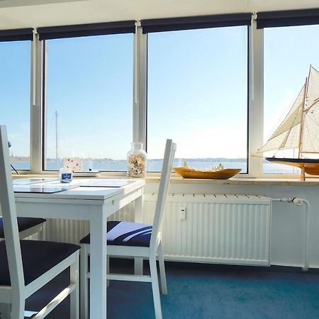 Ferienwohnung Schleiloge Mit Panoramablick Auf Die Schlei Schleswig Exterior photo