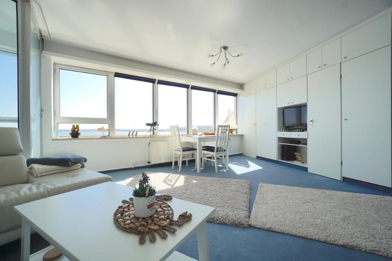 Ferienwohnung Schleiloge Mit Panoramablick Auf Die Schlei Schleswig Exterior photo