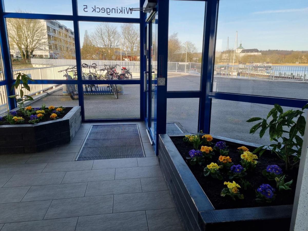 Ferienwohnung Schleiloge Mit Panoramablick Auf Die Schlei Schleswig Exterior photo