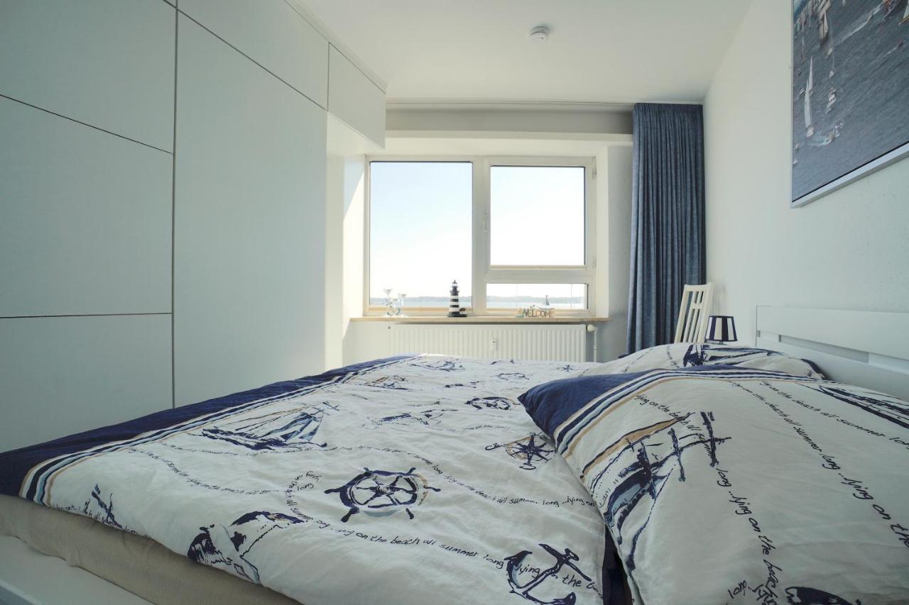 Ferienwohnung Schleiloge Mit Panoramablick Auf Die Schlei Schleswig Exterior photo